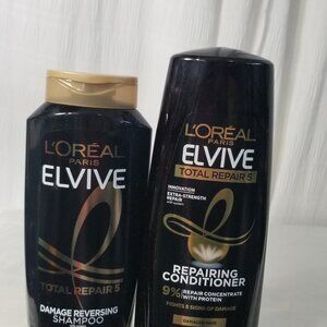 Loreal Paris Elvive total Repair Damage Hair 1 Shampoo + 1 Conditioner 12.6 Fl.